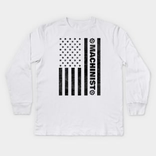 machinist Kids Long Sleeve T-Shirt